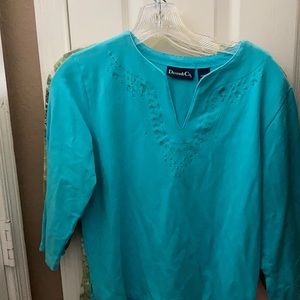 FINAL MARKDOWN Denim and company top small